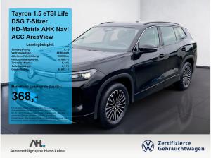 Volkswagen Tayron 1.5 eTSI Life DSG 7-Sitzer HD-Matrix AHK Navi ACC AreaView