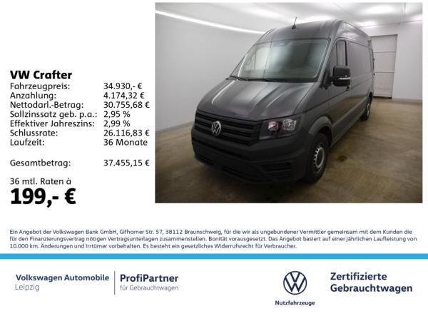 Volkswagen Crafter 35 TDI HD MR *Vorb.AHK*Einparkhilfe*SHZ