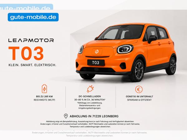 Leapmotor T03 Design