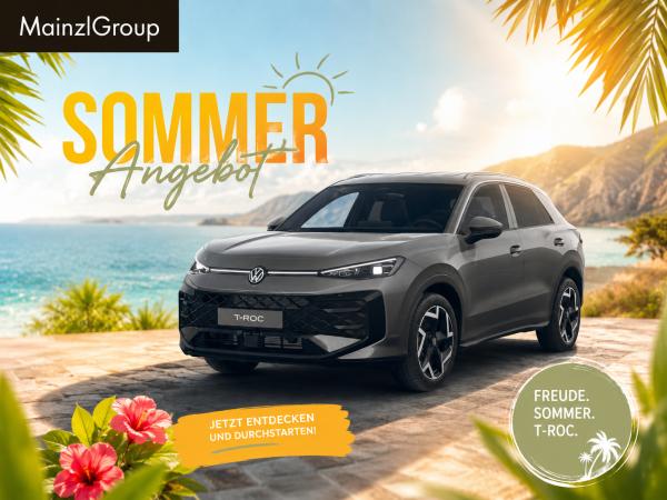 Volkswagen T-Roc R-Line 150 PS DSG❗WKR❗AHK❗IQ.Light & Drive❗Sofort für Privat❗