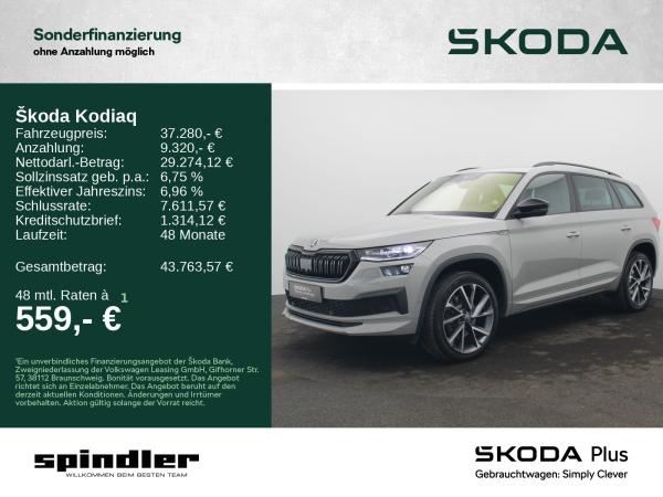 Skoda Kodiaq Sportline 2.0 TDI 4x4 DSG / Standh, AHK