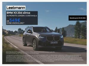 BMW X3 20d xDrive ❗️Sommeraktion❗️Exclusive Sonderkonditionen💸
