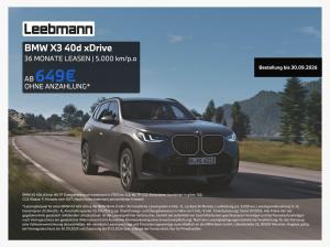 BMW X3 40d xDrive ❗️Sommeraktion❗️Exclusive Sonderkonditionen💸