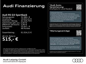 Audi RS Q3 Sportback *abged.Matrix*Pano*Sonos*