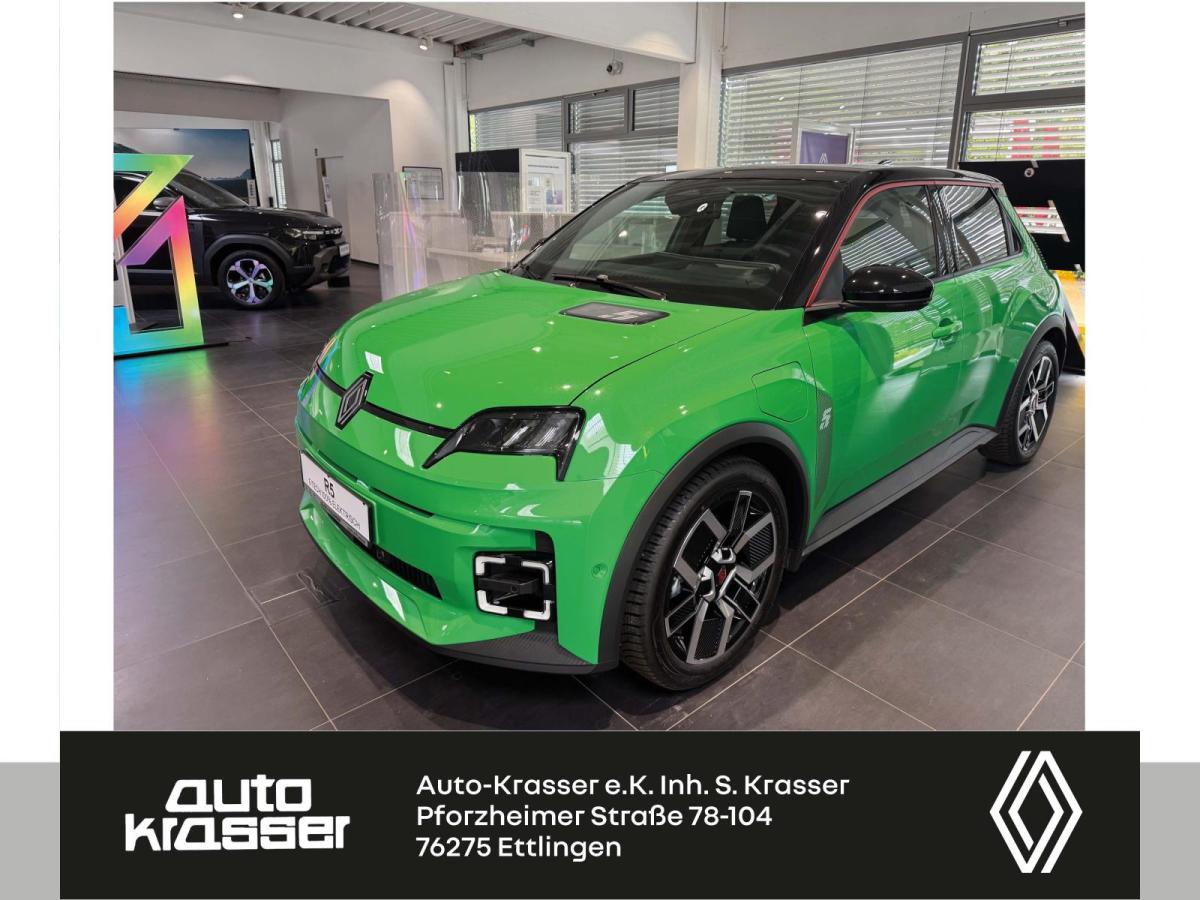 Renault R5 TECHNO 150 PS Batterie 52 kWh / POP GREEN GJR & WINTER PAKET