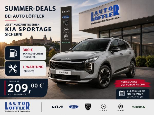 Kia Sportage 1.6 T-GDI Vision - inkl. Komfort-Paket ☀️😎 Summer-Deal☀️😎