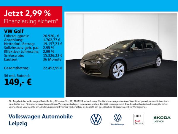 Volkswagen Golf VIII 1.5 eTSI Style *DSG*ACC*SHZ*PDC