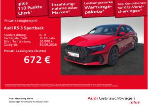 Audi RS3 RS 3 Sportback 2.5 TFSI quattro B&O HeadUp Nappa
