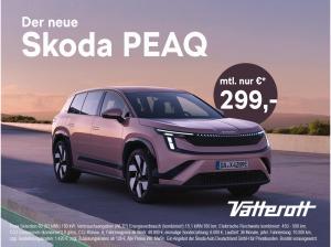 Skoda Peaq Selection 60 – Ihr Wunschfahrzeug im Privatleasing!