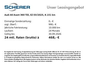 Audi A6 Avant TDI S tronic LEDER MATRIX 360° SHZ 5J.GAR.