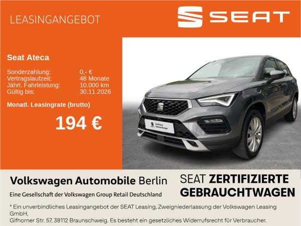 Seat Ateca 1.5 TSI Style Navi LED SHZ ACC PDC