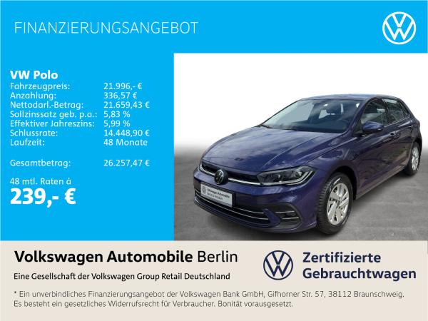 Volkswagen Polo 1.0 TSI DSG Style LED SHZ ACC PDC