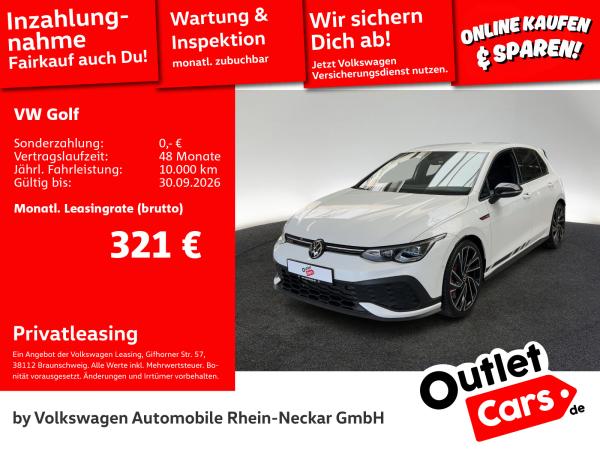 Volkswagen Golf VIII 2.0 TSI GTI Clubsport DSG Navi Kamera Harman Kardon uvm.