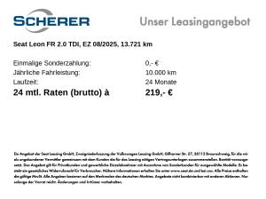 Seat Leon Sportstourer FR 2.0 TDI DSG AHK RFK ACC NAVI