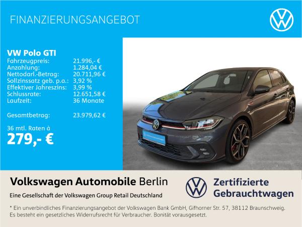 Volkswagen Polo GTI 2.0 TSI DSG Navi Matrix-LED ACC SHZ PDC
