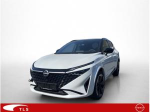 Nissan Qashqai N-Design *Gewerbekracher* weiß / schwarz 158PS Leder, Head UP, 360 Grad ,Komfort Paket