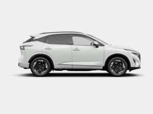Nissan Qashqai N-CONNECTA *Gewerbekracher* weiß 158 PS Autom. 360 Grad el. Heckklappe