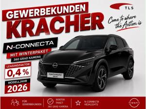 Nissan Qashqai N-CONNECTA *Gewerbekracher* 158 PS Automatik Winterpaket 360 Grad el. Heckklappe