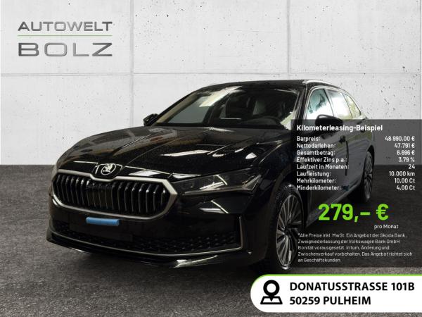 Abbildung Leasingangebot Skoda Superb