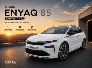 Skoda ENYAQ SPORTLINE 85 AHK PanoSD 21" Advanced❗❗❗Aktion bis 31.07.2026❗❗❗