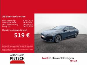 Audi A6 e-tron A6 Sportback e-tron 76 kWh S line Matrix AHK Luftfed