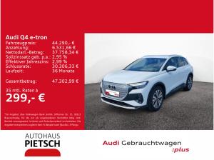 Audi Q4 e-tron Q4 45 e-tron 77kWh advanced AHK LED