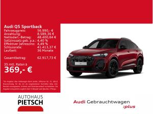 Audi Q5 Sportback TFSI S line AHK tech+ Beifahrer MMI