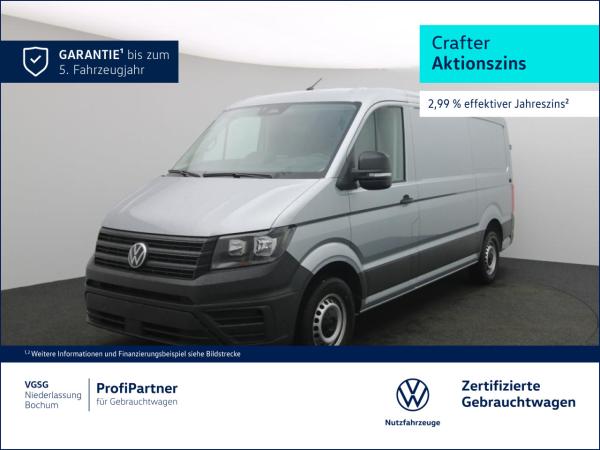 Volkswagen Crafter Kasten Mittel Navi Kamera PDC Holzboden ZV
