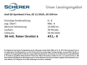 Audi Q5 Sportback 50 TDI S line quattro tiptronic AHK HUD MATRIX