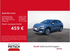 Audi Q4 e-tron 45 S line 77kWh SONOS WäPu ACC HeadUp