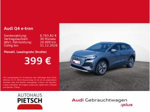 Audi Q4 e-tron 45 S line 77kWh SONOS WäPu ACC HeadUp