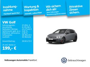 Volkswagen Golf VIII 2.0 TSI DSG GTI DAB+ ACC BlackStyle IQLight LED-Matrix Lederpaket Navi Pano RearView KeylessAcc