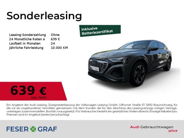 Audi Q8 e-tron S line 55 B&O/Pano/Matrix/IndiSitze/Na