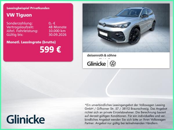 Volkswagen Tiguan R-Line eHybrid WR/AHK/Sound/Navi/20"