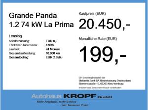 Fiat Grande Panda 1.2 La Prima LED+Navi+SHZ+PDC