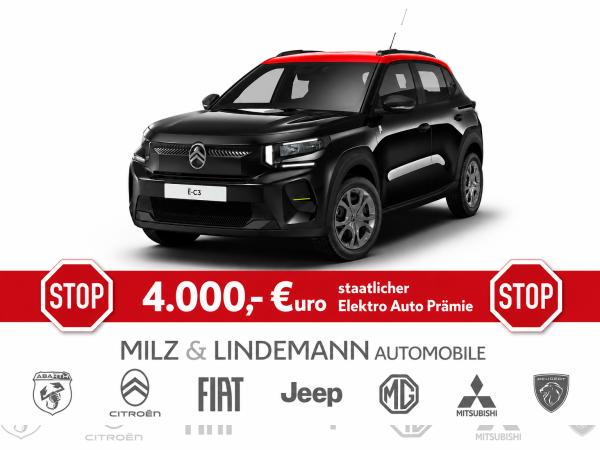 Citroën C3 E-C3 TONIC URBAN RANGE ELEKTRO / !! INKL. 4.000,- € Elektro-Prämie als Anzahlung - Privat !! / D