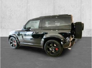 Land Rover Defender 90 X P425 V8 HUD Luftfederung AD Niveau AHK-el. klappb. El. Panodach Navi Soundsystem