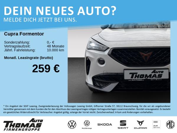 Cupra Formentor VZ 2.0 TSI DSG