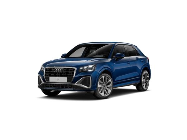 Audi Q2 35TFSI S tronic S line Matrix AHK SHZ Rear View