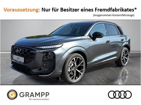 Audi Q3 S line TFSI 110 kW (150 PS) TECH + LED +AHK + NAVI + ACC + KLIMATISIERUNGSPAKET + KAMERA + 20 ZOLL