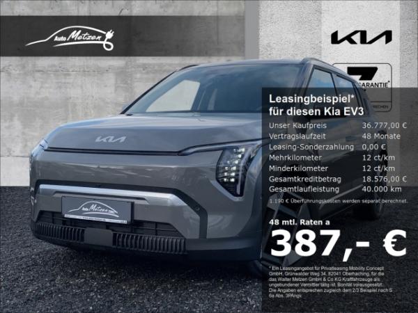 Kia EV3 58,3-kWh Earth P3/P4/P5 Navi Digitales Cockpit LED ACC El. Heckklappe Apple CarPlay