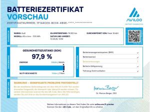 Audi A6 e-tron Avant quattro AHK LUFT PANO MATRIX 360