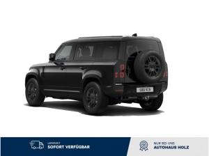 Land Rover Defender NEUWAGENAKTION 110er! 19ZOLL SCHWARZ - SCHWARZ PAKET - 360 KAMERA - SHZ - RESERVESPERR- FAH