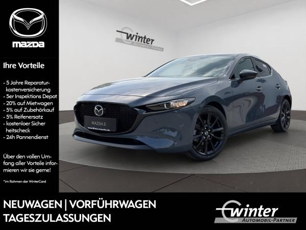 Mazda 3 2,5L 140PS 6-GANG HOMURA LED/DAB/HEAD-UP/KAMERA | Gewerbe