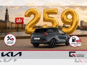 Kia Sportage 150PS AT Black Edition *sofort verfügbar* 1. Wartung inkl. + 300€ Tankgutschein | 19" | Carplay | We
