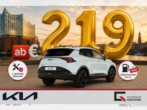 Kia Sportage 150PS AT Black Edition *sofort verfügbar* 1. Wartung inkl. + 300€ Tankgutschein | 19" | Carplay | We
