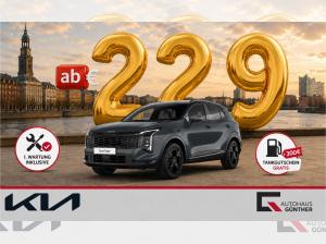 Kia Sportage 150PS AT Black Edition *sofort verfügbar* 1. Wartung inkl. + 300€ Tankgutschein | 19" | Carplay | We