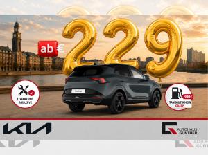 Kia Sportage 150PS AT Black Edition *sofort verfügbar* 1. Wartung inkl. + 300€ Tankgutschein | 19" | Carplay | We