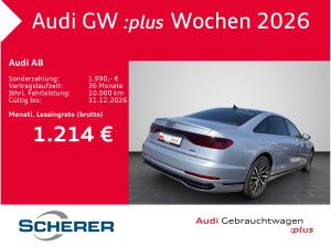 Audi A8 lang 60 TFSIe quattro EXCLUSIVE HUD 360° PANO