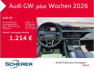 Audi A8 lang 60 TFSIe quattro EXCLUSIVE HUD 360° PANO